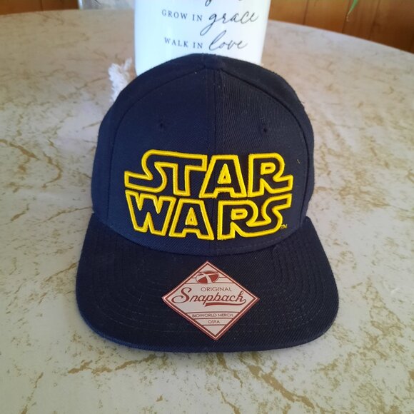 Vintage 1997 Star Wars Original SnapBack Hat Adjustable NWT!! - Black, OS - Picture 2 of 15